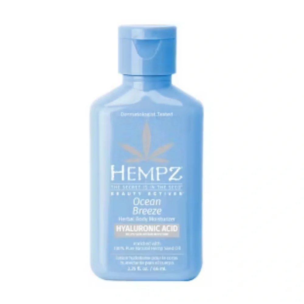 HEMPZ Ocean Breeze Herbal Body Moisturizer With Hyaluronic Acid Mini 2.25 oz NIP